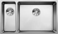 Кухонная мойка BLANCO ANDANO 500/180-U (монтаж под столешницу) большая чаша справа