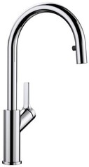 Кухонный смеситель BLANCO CARENA-S Хром (выдвижной излив)