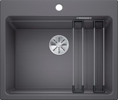 Кухонная мойка BLANCO ETAGON 6 тёмная скала