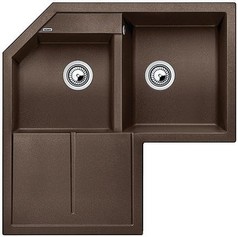 Кухонные мойки BLANCO METRA 9Е кофе