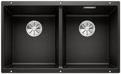 Кухонная мойка BLANCO SUBLINE 350/350U чёрный